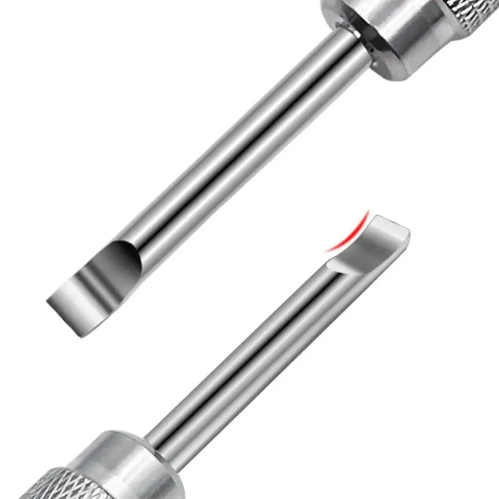 1ชิ้นถอดสกรูเครื่องงัดแบตเตอรี่เครื่องมือซ่อมโลหะที่เปิดฝาหลังนาฬิกาสำหรับเครื่องดึงฝาหลังนาฬิกา