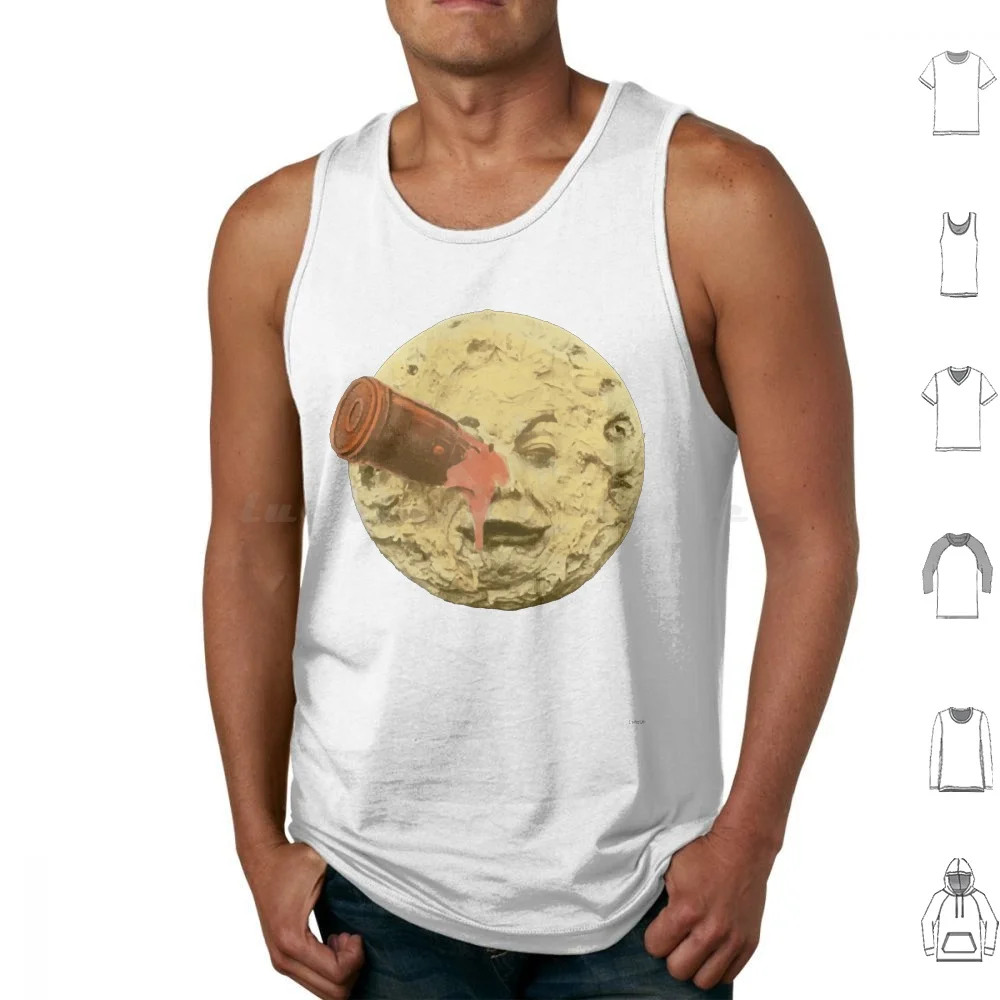 A Trip To The Moon ( Color ) Tank Tops Vest Sleeveless Le Dans La Lune Georges Melies The Invention Of Hugo Cabret
