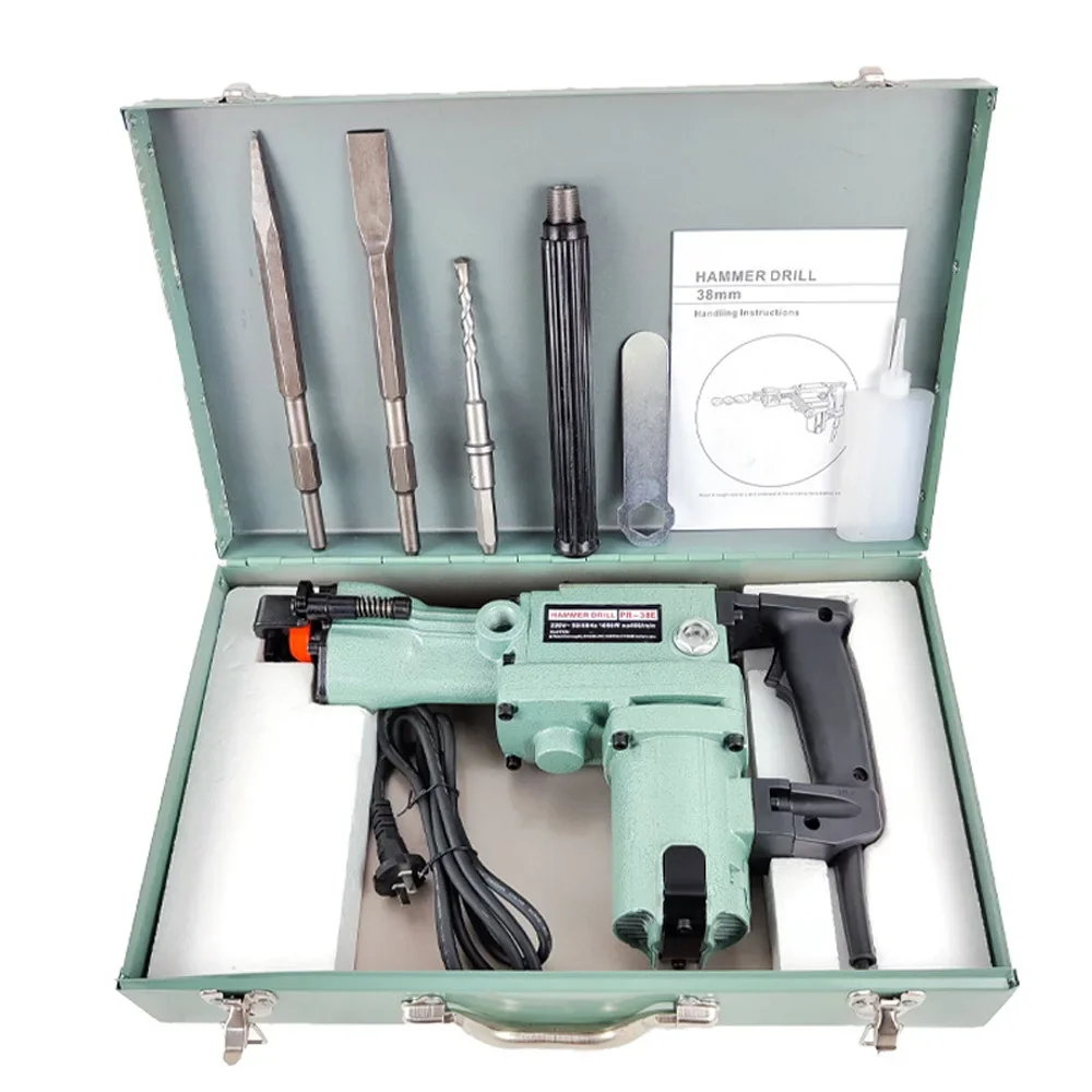 

1050w Electric Hammer 220V Rotary Hammer Impact Drill Electric Concrete crushing tool Multifunction Power Tools