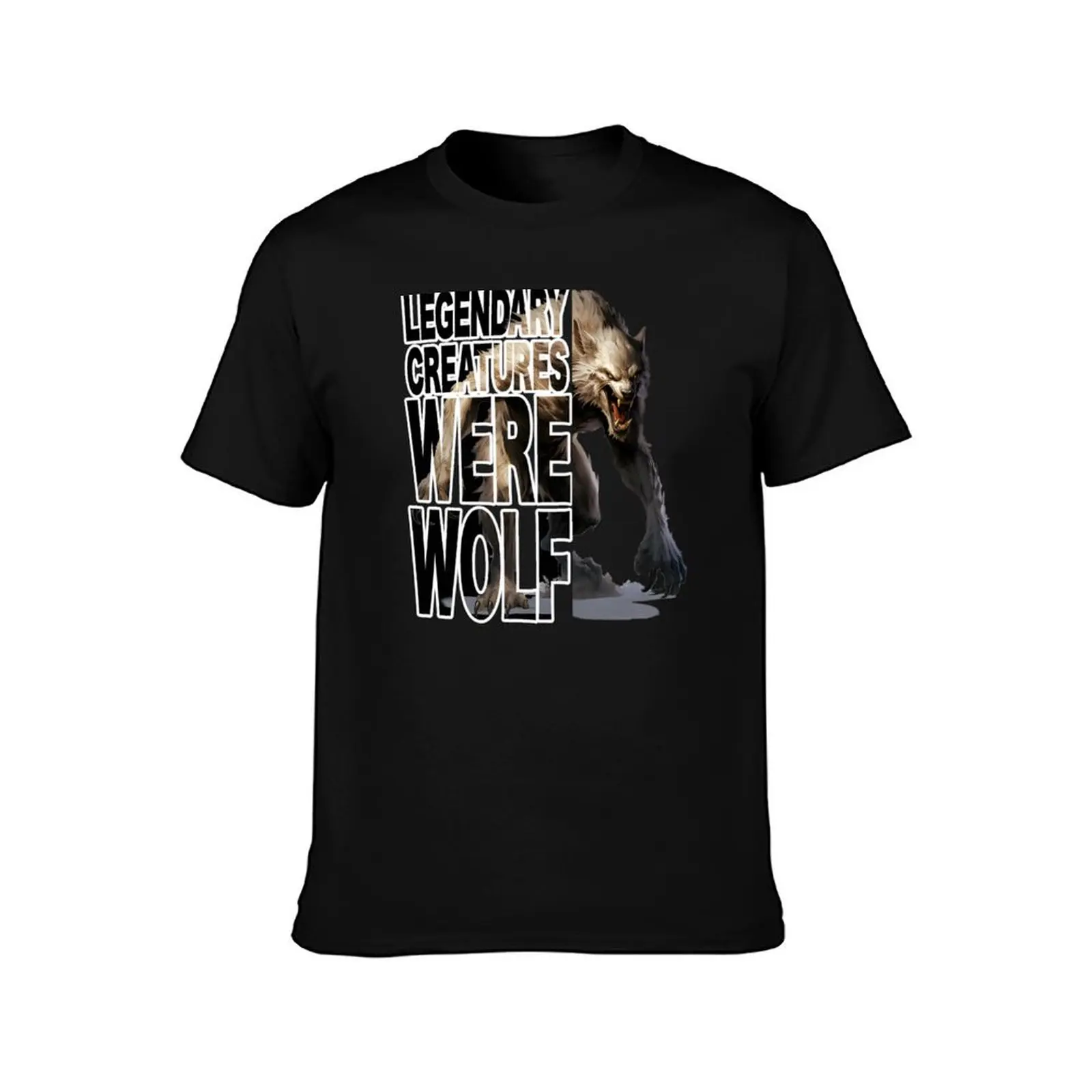 WEREWOLF LEGENDARY CREATURES T-Shirt funny t shirts man T-Shirt