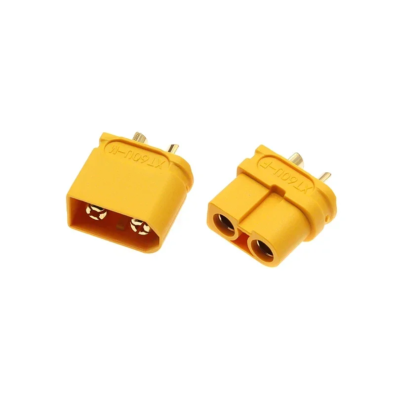 10pcs XT60U-F XT60U-M XT60U Connector  Male Female Bullet Connectors Plugs for RC Lipo Battery FPV Drone airplane car parts