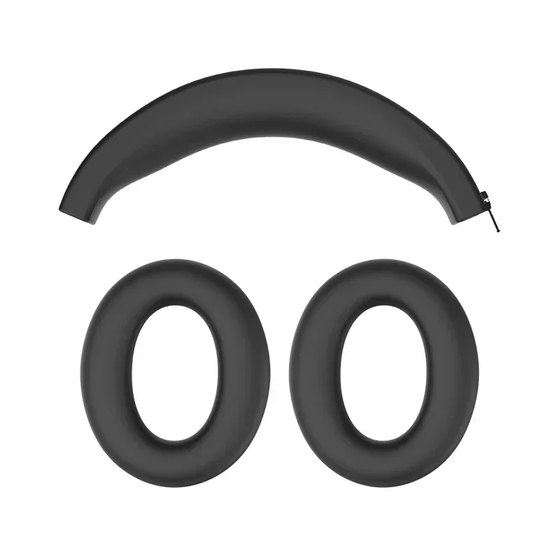 Adatto per cuffie wireless QCY H3 Pro Custodia protettiva in silicone Custodia protettiva per fascio di testa con cerniera 360 °   Protezione a tutto tondo