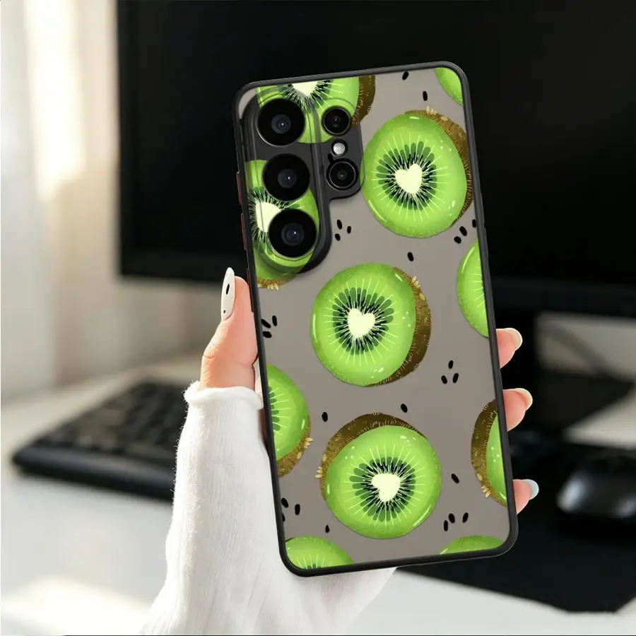 Fruit Flowers Case for Samsung Galaxy S26 S24 Plus Note 20 Ultra 10+ S20 FE S22 S25 Ultra S21 S23 FE Funda Back Phone Cover