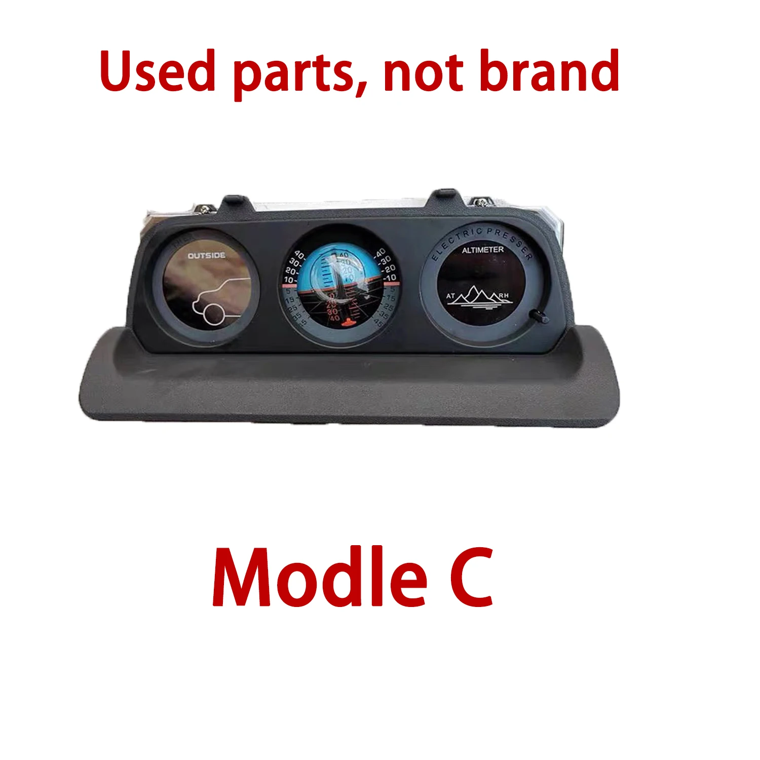 Chengcheng-Voor Mitsubishi Pajero Montero MK2 V31 V32 V33 V43 Vice Controle Instrument Hoogtemeter Inclinometer Centrale Display