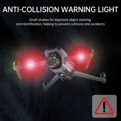 STARTRC Drone Strobe Light for DJI Lito 1/Avata 360 2/Mavic 4 3 Pro/Mini 5 4 Pro Night Navigation Lights Signal Warning Lamp
