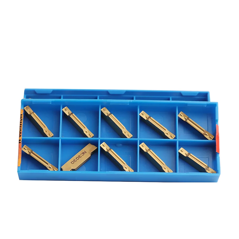10 قطعة MGMN250 MGMN300 MGMN400 M PC9030 NC3020 NC3030 كربيد إدراج الحز تحول أداة مخرطة باستخدام الحاسب الآلي MGMN المعادن القاطع شفرة