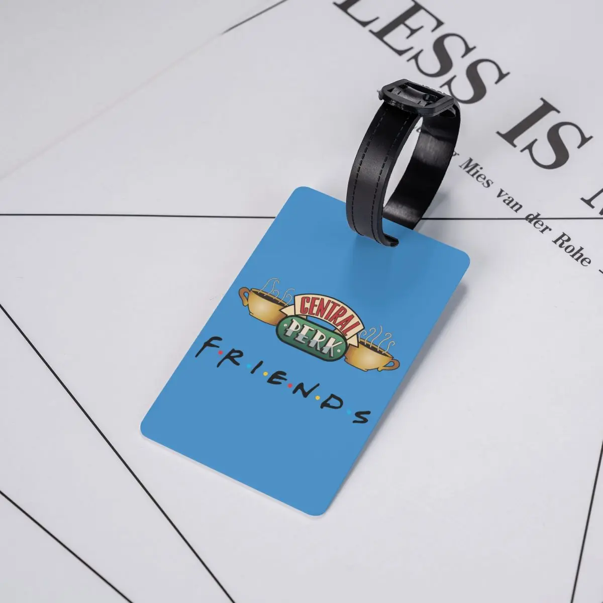 Friends Luggage Tags for Suitcases Fashion Baggage Tags Privacy Cover ID Label