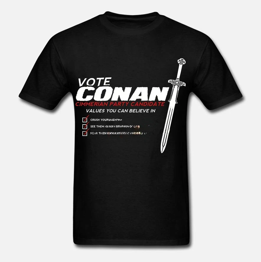 Новое поступление, модная Тяжелая Лидер продаж, Винтажная летняя уличная винтажная смешная мультяшная Мужская футболка с голосовым сонаном, варваром