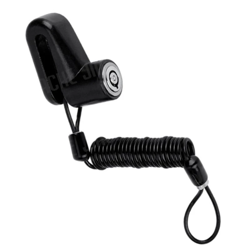 Bike Spring Cable Lock Anti-Theft Rope Alarm Disc Lock Security Reminder Motorcycle Theft Protection Accessories