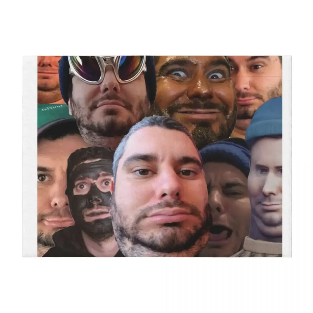 

H3H3 Ethan Funny Throw Blanket heavy to sleep Soft Beds Single Stuffeds Blankets