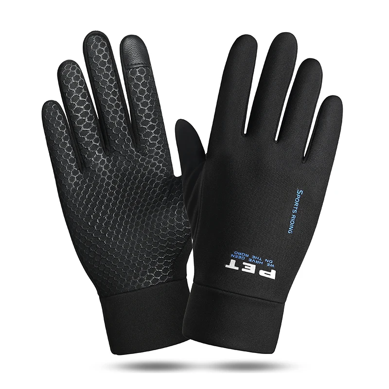 Guantes antideslizantes para hombre, manoplas cálidas y transpirables, resistentes al viento, para Snowboard, pantalla táctil, motocicleta y ciclismo, Otoño e Invierno