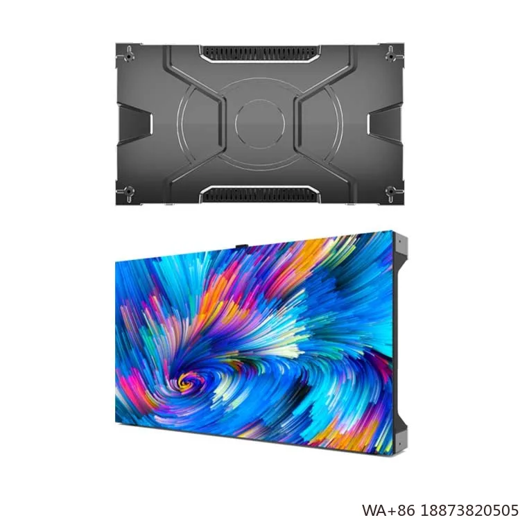 ثابت HD شاشة عرض Led 600*337.5*52 مللي متر داخلي Led تلفزيون عرض غرامة بكسل الملعب شاشة Led عرض P0.9 P1.8mm