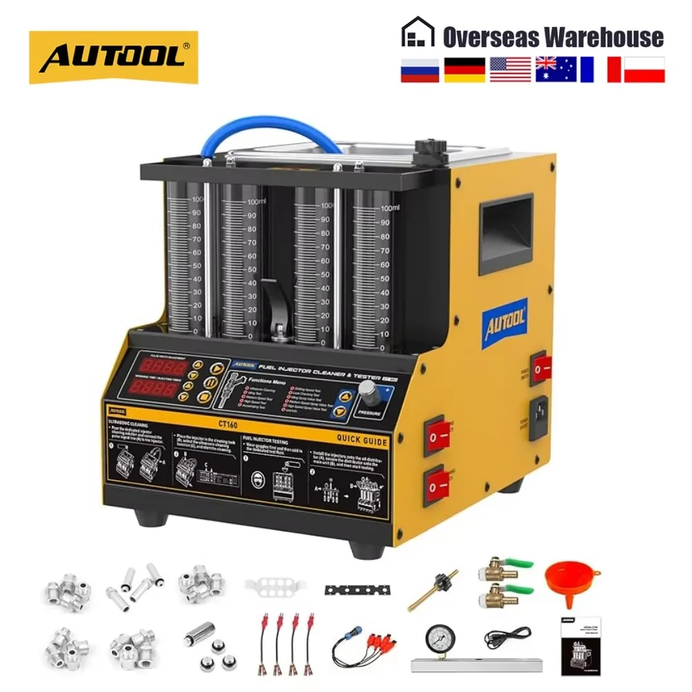 Fuel Injector Tester - AUTOOL CT160 Fuel Injector Cleaner Tester