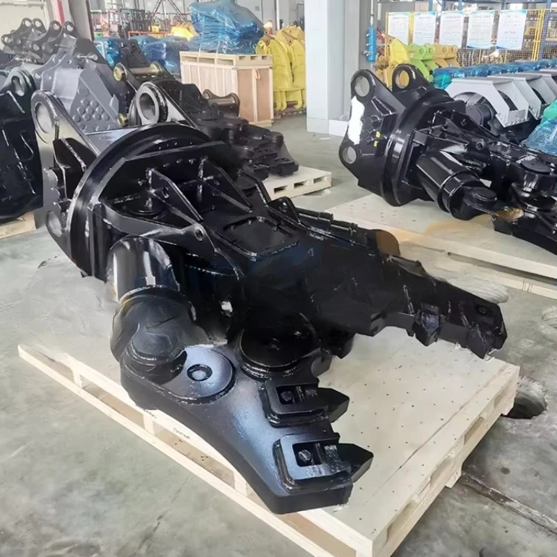 Hydraulic Rotating Excavator Attachment Demolition Double Cylinder Metal Scrap Shear for Excavator