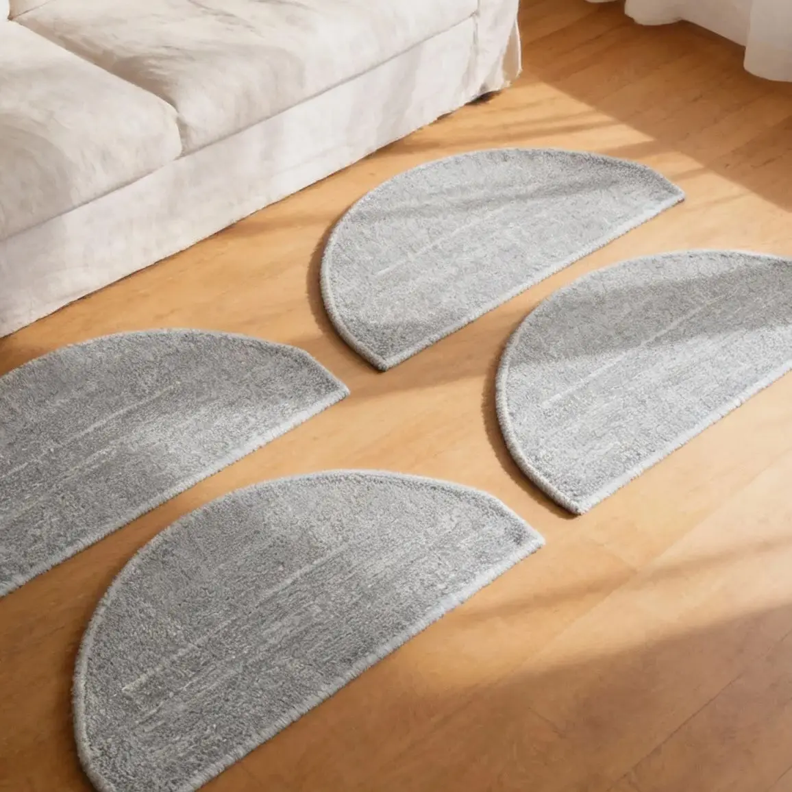 Washable Microfiber Mop Pads Compatible With For DEERMA S30 For DEM-S30 Robot Vacuum–Reusable Replacement Cloths Rags