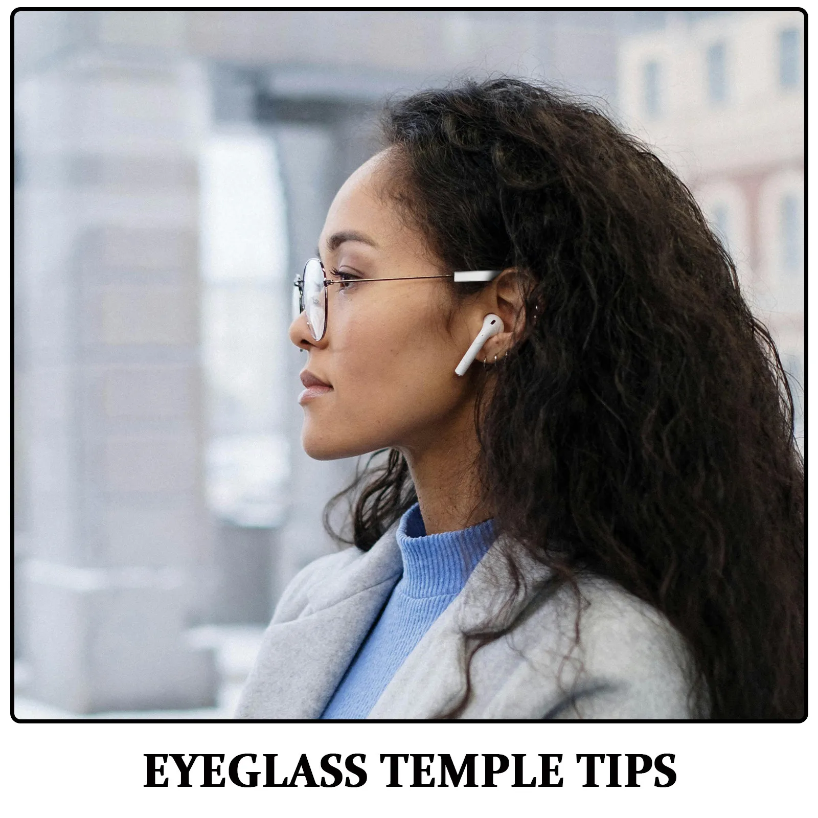 10Pairs Eyeglass Anti Slip Ear Pads Silicone Temple Sleeves Ear Grippers Covers Sunglasses Reading Glasses