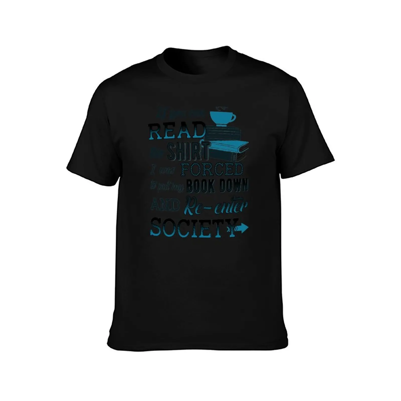 If You Can Read This Shirt. Bookworm Must Have. T-Shirt, Summer Casual Cotton Tee, Oversized Streetwear Tops, Unisex Men Women