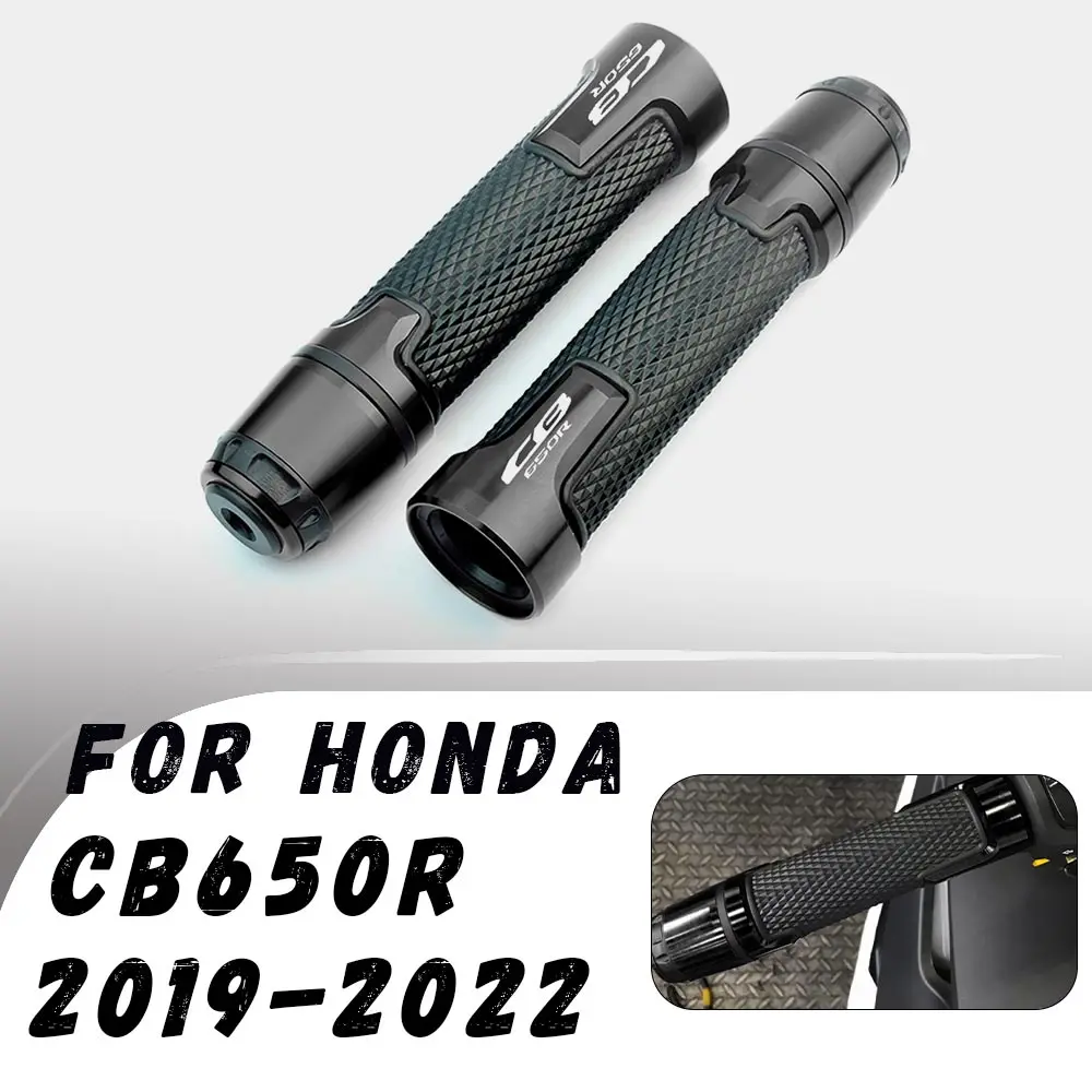 

For Honda CB650R CB650 R 2019-2022 Motorcycle Non Slip Handlebar Grip Throttle CNC Colorful Hand Bar Grip Motorbike Accessories