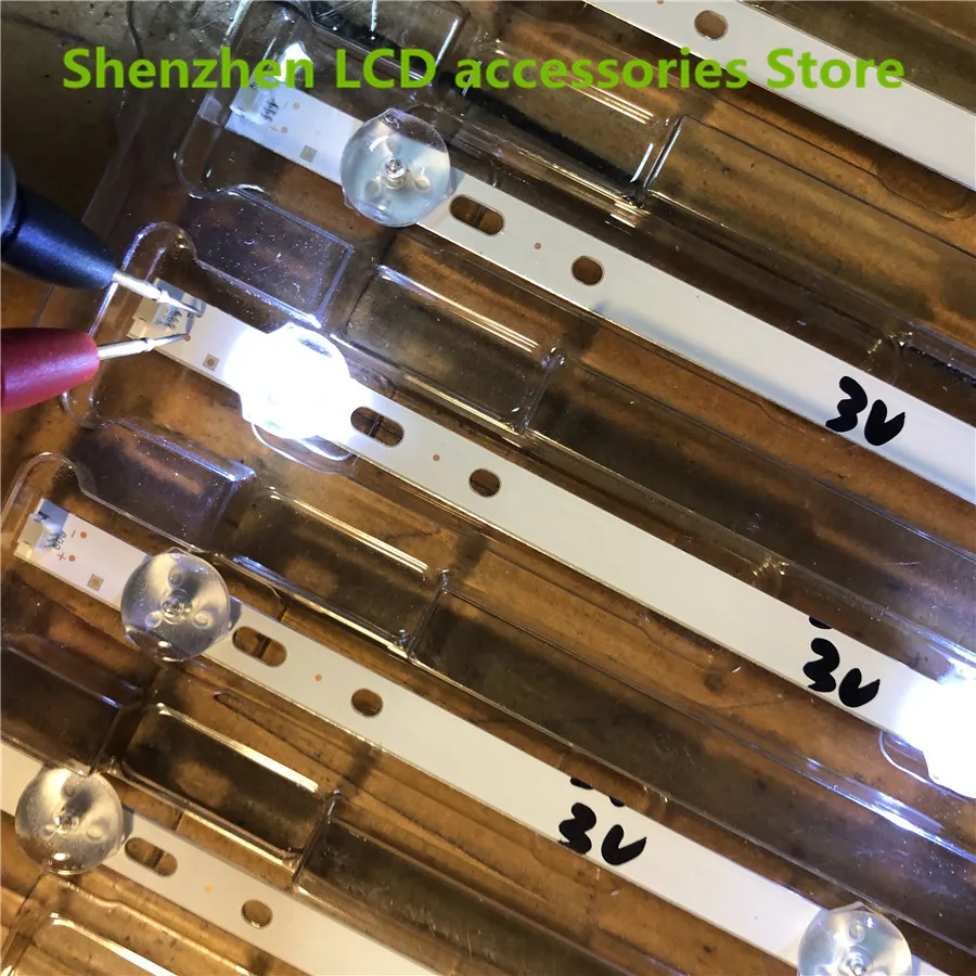 Per Changhong LED32C1000n barra di retroilluminazione TV LCD EX-32054001-3B573-0-1 6leds 57CM 3V 100% nuovo