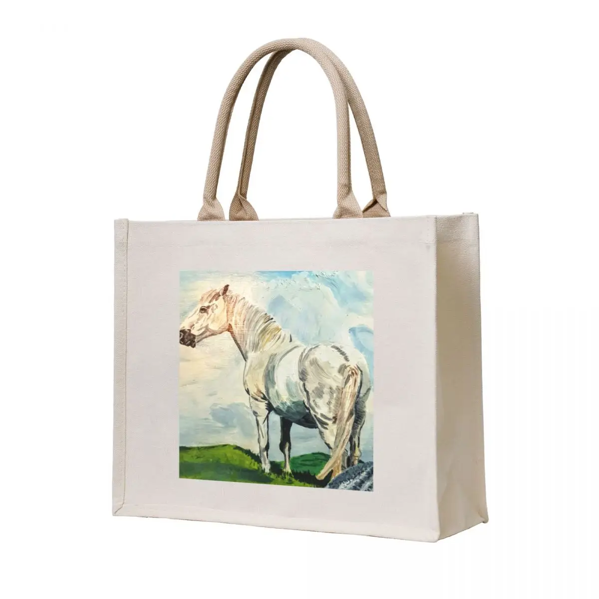 

Connemara pony Tote Bag supermarket folding bag Eco bag Women's shopper