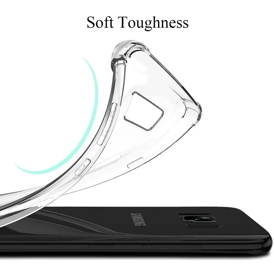 Funda gruesa a prueba de golpes para Samsung Galaxy S22 S21 S20 S23 Ultra S10 S8 S9 Plus y Samsung Note 10 9 8, cubierta de silicona 2