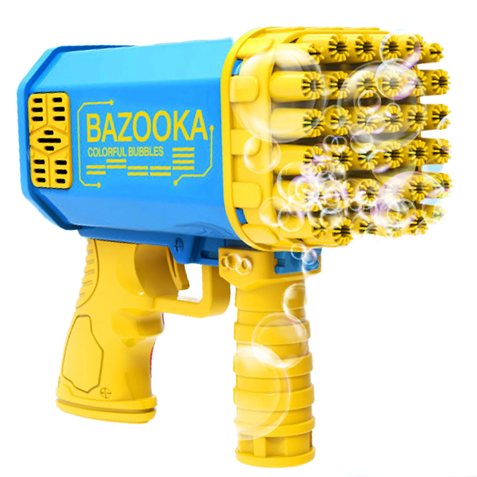 36 Lỗ Bong Bóng Thổi Cho Bé Điện Bong Bóng Súng Máy Điện Trẻ Em Bubble Blaster Tên Lửa Cho Dự Tiệc Mùa Hè