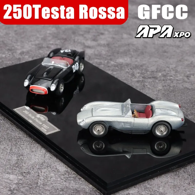 GFCC 1/64 250 Testa Rossa ensemble alliage véhicule à moteur jouet moulé sous pression en métal modèle Collection garçon cadeaux de noël
