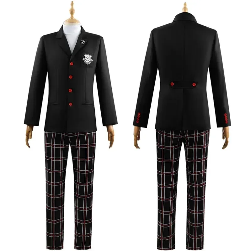 

dd12Persona 5 Amamiya Ren Kasumi Yoshizawa Косплей Костюм Школьная форма Платье Костюм Хэллоуин Вечеринка Ролевая игра Наряд для Afult