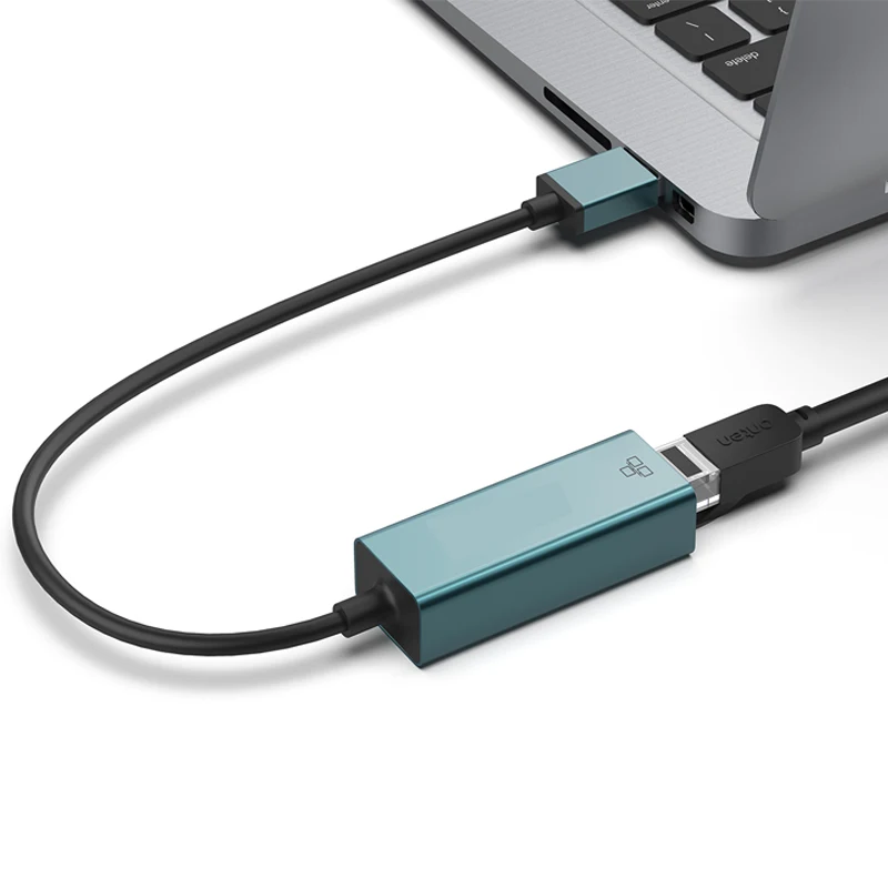 تمديد كابل RJ-45 LAN محول جيجابت إيثرنت التوصيل والتشغيل لعبة USB HUB قفص الاتهام محطة USB3.0 إلى RJ45 Hub الفاصل محول