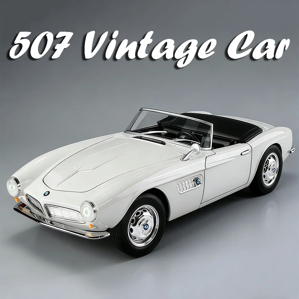 

Масштабная модель автомобиля 1:24 Mercedes-Benz 300SL (1950-е годы), металлическая, с открывающимися дверями, инерционным механизмом, звуком и светом, для детей и взрослых