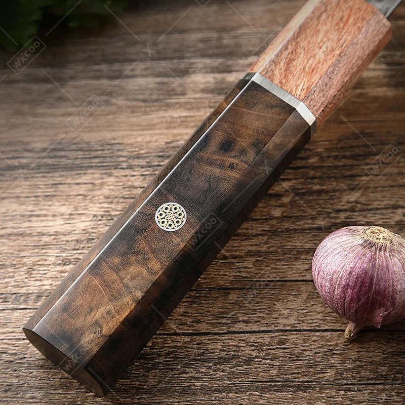 WXCOO Japanese Kiritsuke Chef Knife Stainless Steel Sharp Meat Vegetable Cleaver Butcher Handmade Professional Kitchen Knives