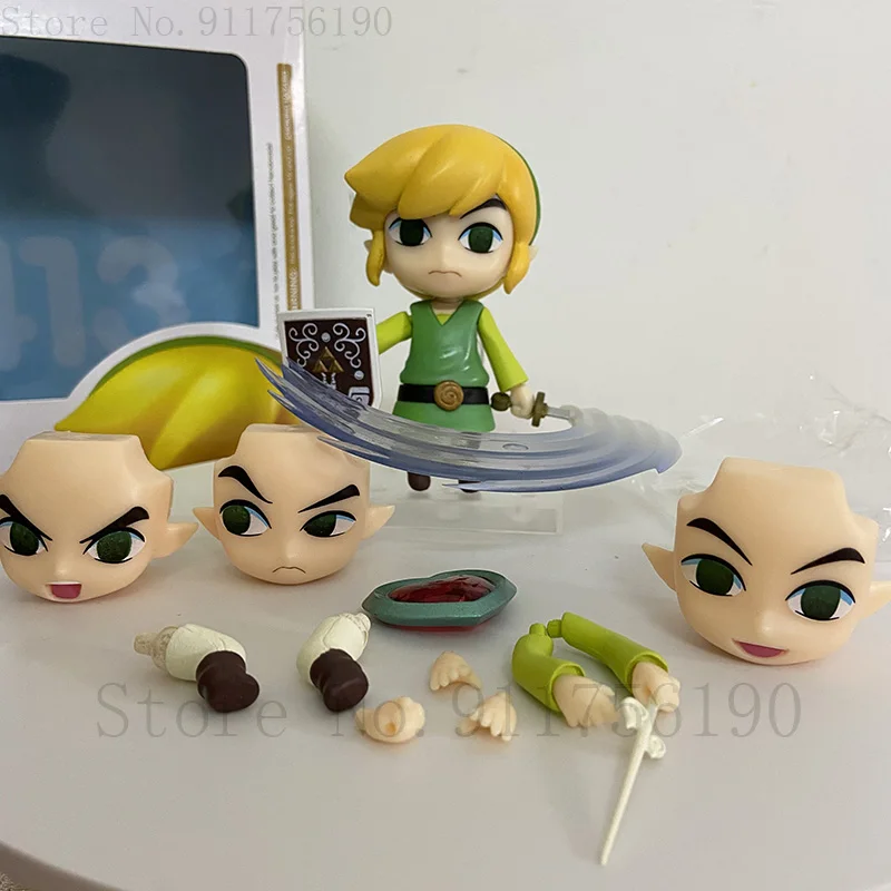 Luxuriöses Skyward-Schwert Figma 320 Link Zelda Twilight Princess DX Ver. Actionfigur Breath Of The Wild Figura Modellspielzeug 16CM – Detail 33