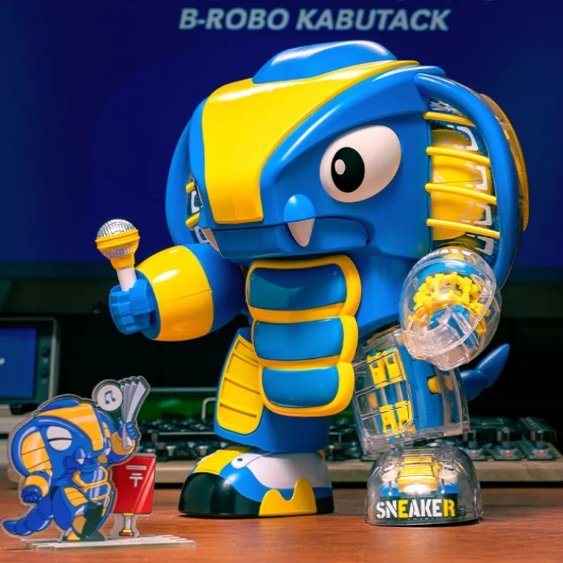

B-Robo Kabutack Building Blocks Bully The Cockroach Model Assembled Armor Robot Toys Tide Play Desktop Ornaments Collection Gift