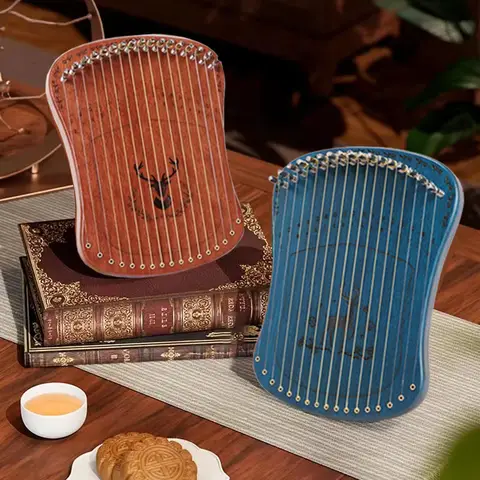 전문 17 현 리라 하프 미니 핑거 스타일 하프 칼림바 핑거 피아노, 초보자용 크리에이티브 뮤직 박스, 액세서리 포함 Best5 전문 17 현 리라 하프 미니 핑거 스타일 하프 칼림바 핑거 피아노, 초보자용 크리에이티브 뮤직 박스, 액세서리 포함 Best5