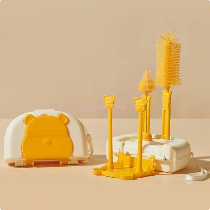 مجموعة تنظيف الزجاجات المطورة من Y1UB، حل نظيف مريح للعائلات المسافرة #5