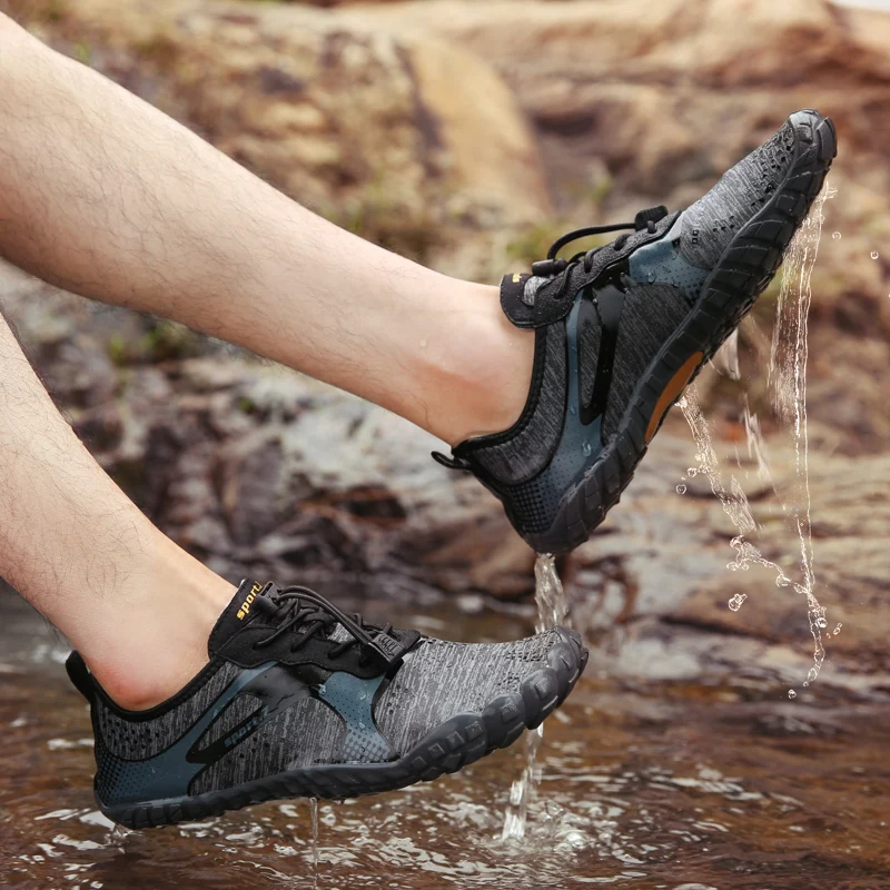 Unisex Summer Quick-drying Barefoot Shoes Men Outdoor River Upstream Shoes Multi-purpose Breathable Beach Diving Swimming Shoes