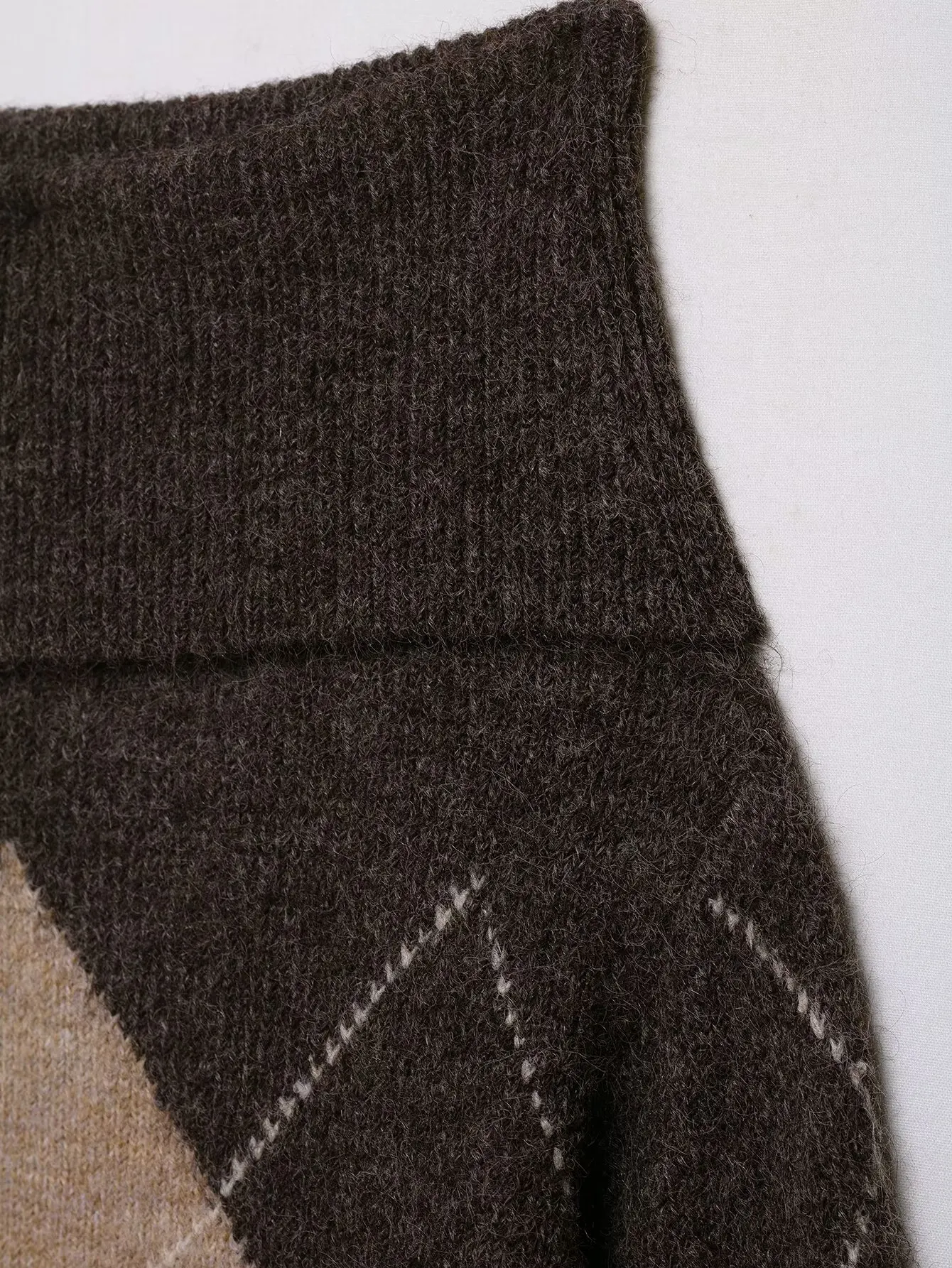 Novo maillard manga longa em camadas fora do ombro camisola de malha topo casual sexy moda única feminina topo outono pulôver