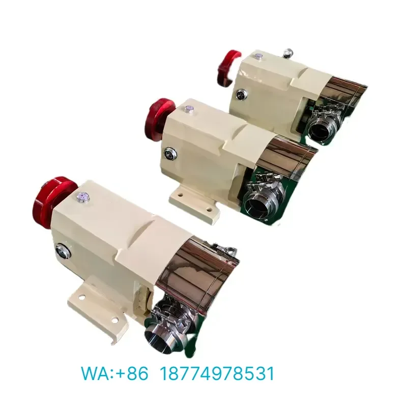 3KW Food Grade Rotary Pump for Honey High Viscosity Pump for Food Beverage Industry Hygiene Grade