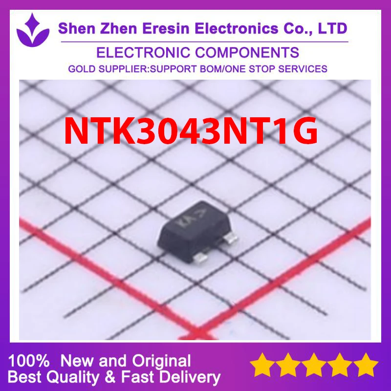 Free shipping  10PCS/LOT    NTK3043NT1G   SOT523 New and original