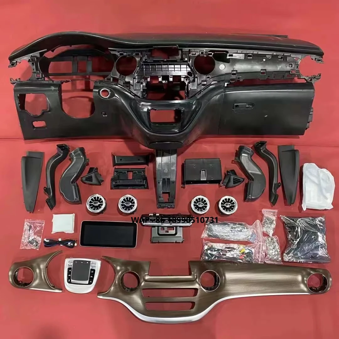 ترقية لوحة الأدوات المعدلة لوحدة التحكم في السيارات المركزية مع شاشة تعمل باللمس لمرسيدس بنز Vclass Vito W447 #1