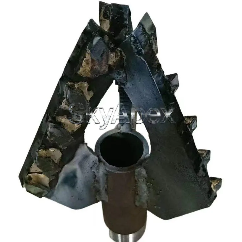

Spiral Alloy Well Drill Bit For Small Water Borehole Machine High Hardness Wear Resistant Rock Clay Sand Layer Drilling Tool