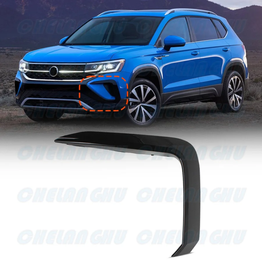 

For VW TAOS 2021 2022 2023 2024 Left Side Front Fog Lights Lamp Grille Cover Trim 2GJ 853 665 Car accessories