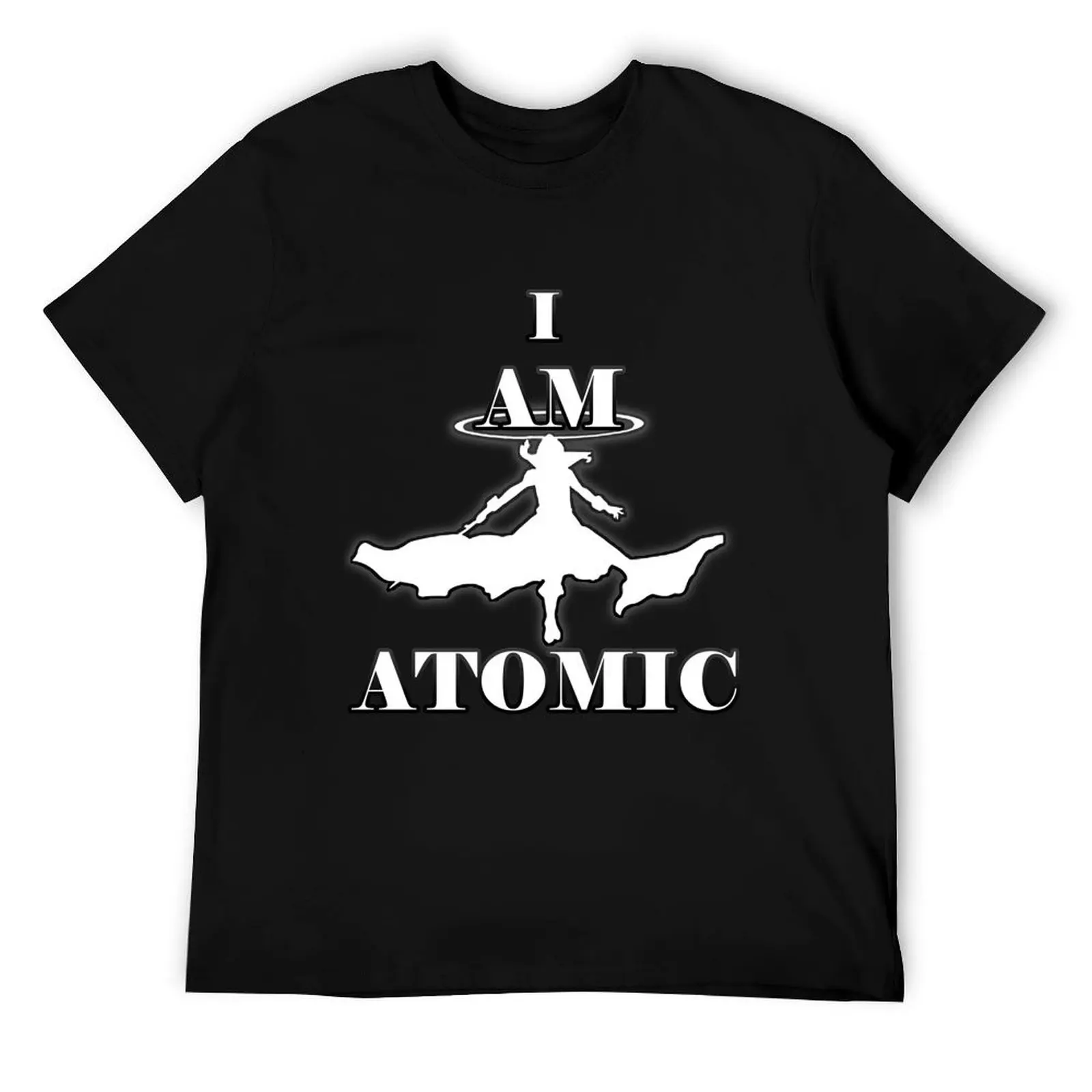 

[Shadow Garden] Kage no Jitsuryokusha ni Naritakute - I am Atomic T-Shirt funny t shirts man t shirts cotton 100% T-Shirt