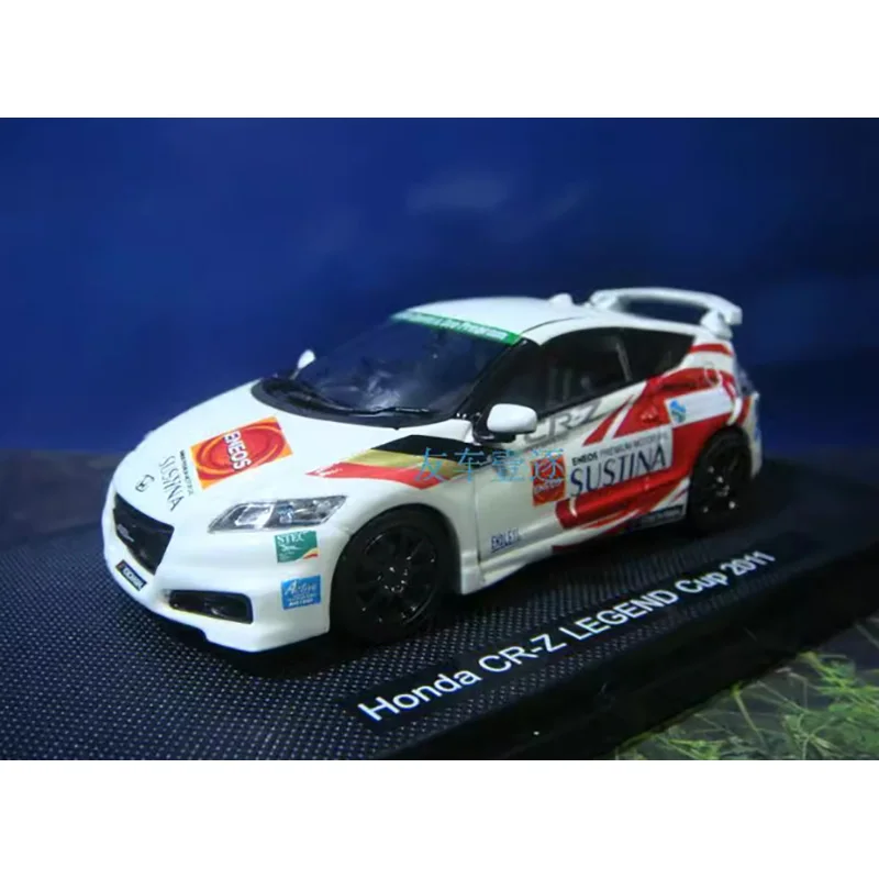 EBBRO 1:43 Scale HONDA CR-Z LEGEND CUP 2011 Racing Car Alloy Simulation Car Model Classic Adult Collection Static Display