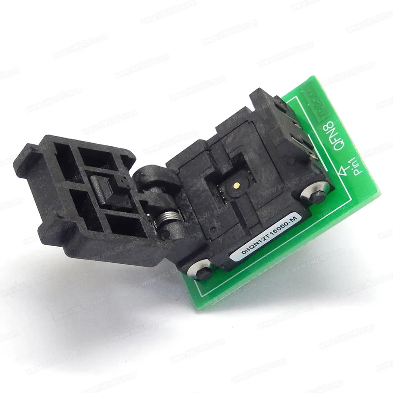 2026 In stock Center Pin DFN8 QFN8 to DIP8 Programmer Adapter Sockets DFN8 MLF8 QFN8 6*5 IC Socket