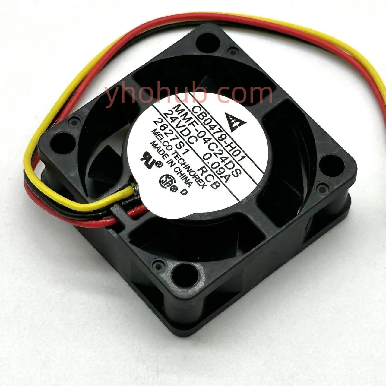 

MMF-04C24DS DC 24V 0.09A 60x60x25mm 3-Wire Server Cooling Fan