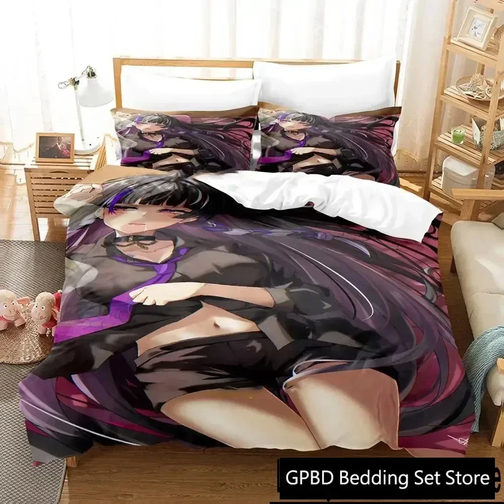 

3D Print Anime Meloco Kyoran Comfortable Duvet Quilt Cover Pillowcase Bedding Set Children Bedroom Decoration Home Textile