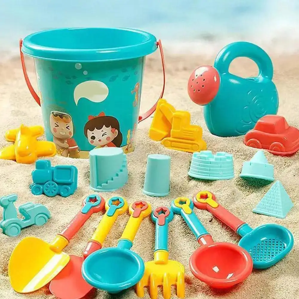 Children's Beach Sand Toy Set, Durable Plastic, Summer Pool Beach Game Set, Outdoor Sand Play Tools For Boys And Girls Beach Toy