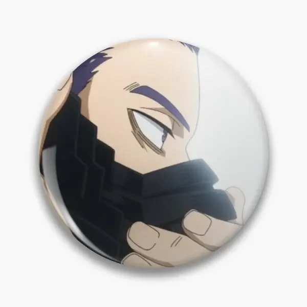 Hitoshi Shinso My Hero Academia Star Crossed Aizawa And Soft Button Pin Customizable Brooch Creative Funny Hat Cute Clothes