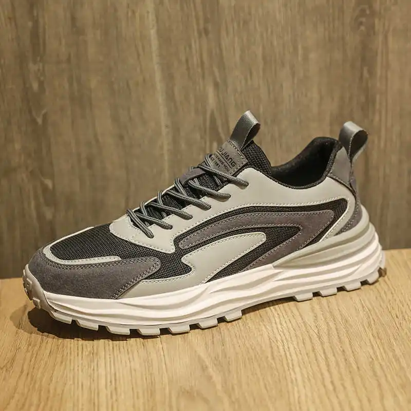 

Laced Thick Heeled Men White Sports Sneakers Skateboarding Casual Shoes Purple Boot New Collection Jogging Retro Basquet